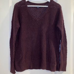 American Eagle Maroon Sweater